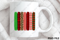 Sublimation Background | Brushstroke Christmas Sublimation Product Image 4