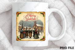 Retro Christmas Quotes Labels Sublimation Product Image 4