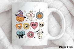 Retro Halloween PNG Sublimation Product Image 4