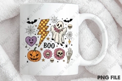 Retro Halloween PNG Sublimation Product Image 4