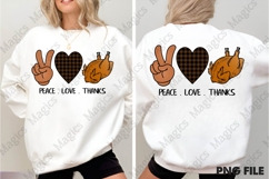 Peace Love Pumpkin Thanks Product Image 4