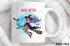 Halloween Witch PNG Sublimation Product Image 4