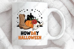 Cute Howdy Halloween PNG Sublimation Product Image 4