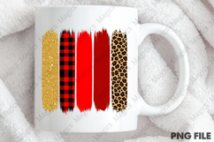 Sublimation Background | Brushstroke Christmas Sublimation Product Image 4