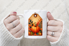 Vintage Wooden Autumn Tags Clipart Product Image 4