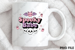 Pink Halloween Spooky Babe Sublimation Product Image 4