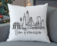 San Francisco Minimalism Line Drawing Product Image 3