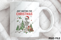 Just Waiting for Christmas Sublimation Product Image 4