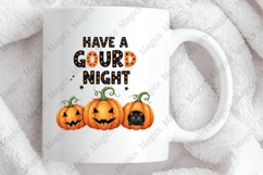 Vintage Halloween Pumpkins Sublimation Product Image 4