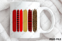 Sublimation Background | Brushstroke Christmas Sublimation Product Image 4