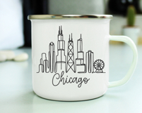 Chicago Minimalism Line Drawing Product Image 2