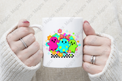 Halloween Ghost Neon Png Product Image 4