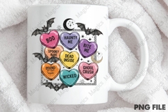 Retro Halloween Heart PNG Sublimation Product Image 4