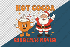 Hot Cocoa Christmas Movies PNG Product Image 4