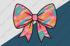 Christmas Colorful Bow Png Product Image 4