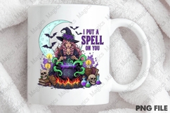 Halloween Witch PNG Sublimation Product Image 4