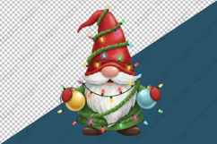 Watercolor Santa Claus Clipart Product Image 3