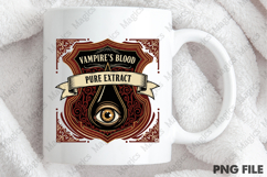 Potion Apothecary Label PNG Sublimation Product Image 4