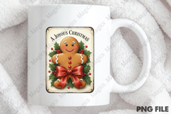 Retro Christmas Quotes Labels Sublimation Product Image 4
