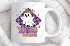 Cute Ghost Halloween PNG Sublimation Product Image 4
