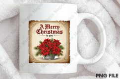 Retro Christmas Quotes Labels Sublimation Product Image 4