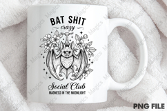 Halloween Witch Bat Club PNG Product Image 4