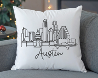 Austin Minimalism Line Drawing Product Image 3