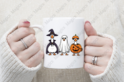 Ghost Goose Halloween Pumpkin Witch PNG Product Image 4