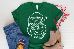 Santa SVG File - Santa Face SVG - Christmas SVG Product Image 2