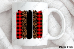 Sublimation Background | Brushstroke Christmas Sublimation Product Image 4