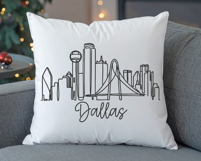 Dallas Minimalism Line Drawing Product Image 3