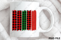 Sublimation Background | Brushstroke Christmas Sublimation Product Image 4