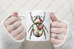 Floral Beetle PNG Sublimation Product Image 4