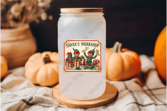Vintage Christmas Labels PNG Product Image 4