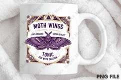 Vintage Halloween Potion Label PNG Product Image 4