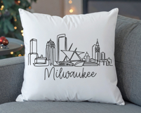Milwaukee Minimalism Line Drawing Product Image 3