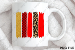 Sublimation Background | Brushstroke Christmas Sublimation Product Image 4