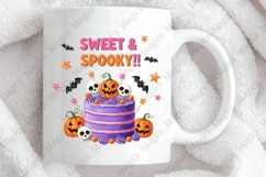 Halloween Cake PNG Sublimation Product Image 4