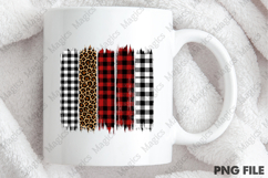 Sublimation Background | Brushstroke Christmas Sublimation Product Image 4