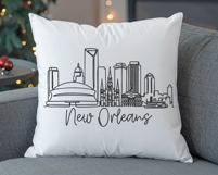 New Orleans Minimalism Line Drawing Product Image 3