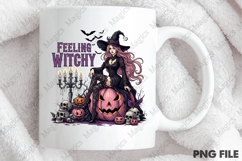 Halloween Witch PNG Sublimation Product Image 4