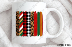 Sublimation Background | Brushstroke Christmas Sublimation Product Image 4