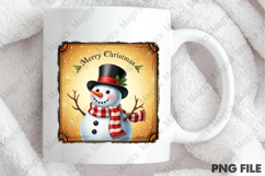 Retro Christmas Quotes Labels Sublimation Product Image 4