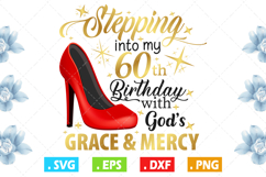 Stepping into my 60th birthday with God&#039;s grace and mercy Product Image 1