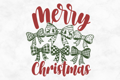 Merry Christmas Ribbons SVG PNG File Product Image 1