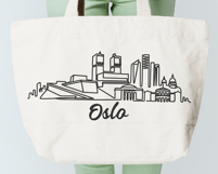 Oslo Minimalism Line Drawing Product Image 4