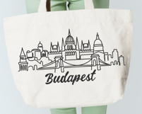 Budapest Minimalism Line Drawing Product Image 4