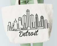 Detroit Minimalism Line Drawing Product Image 4
