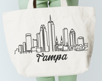 Tampa Minimalism Line Drawing Product Image 4