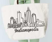 Indianapolis Minimalism Line Drawing Product Image 4